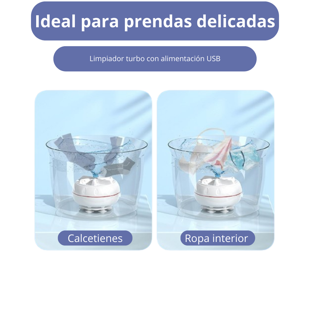 Mini Lavadora Portátil